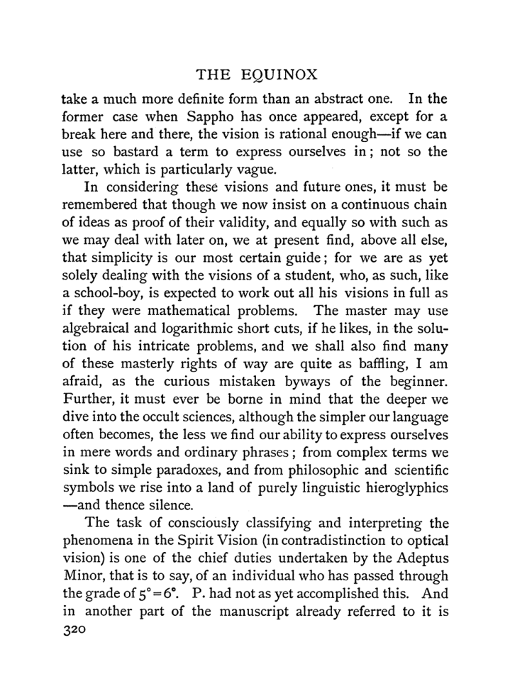 Original scan of The Equinox (Volume I, Number II), PDF page 328