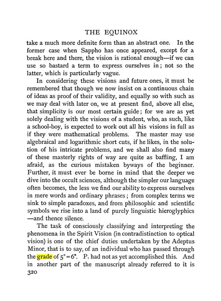 Original scan of The Equinox (Volume I, Number II), PDF page 328