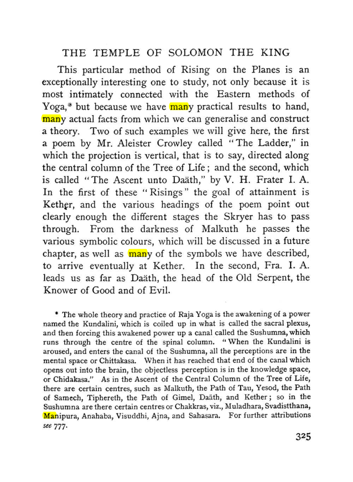 Original scan of The Equinox (Volume I, Number II), PDF page 333