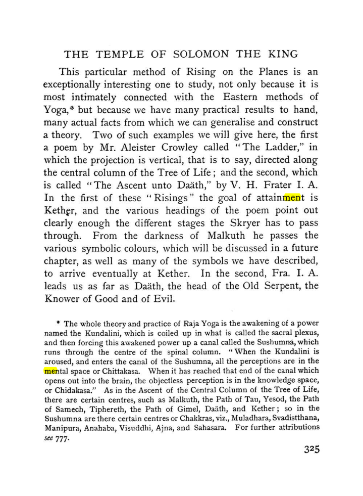 Original scan of The Equinox (Volume I, Number II), PDF page 333