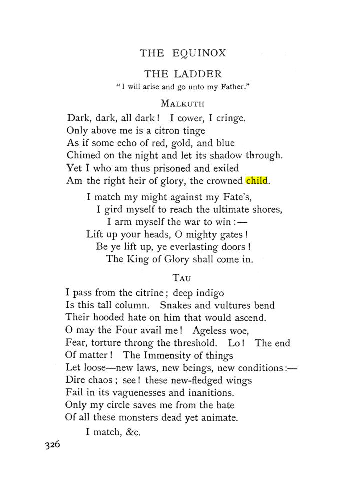 Original scan of The Equinox (Volume I, Number II), PDF page 334