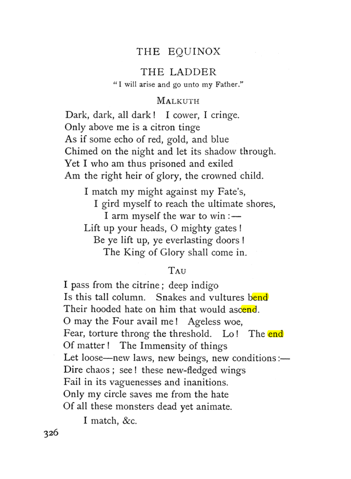 Original scan of The Equinox (Volume I, Number II), PDF page 334
