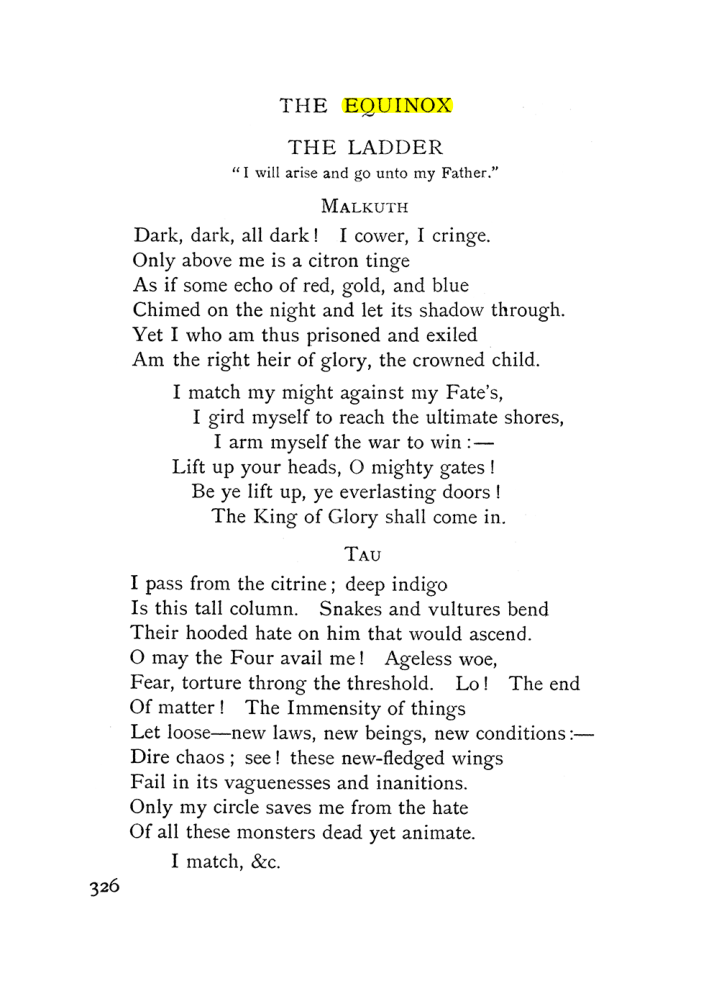 Original scan of The Equinox (Volume I, Number II), PDF page 334