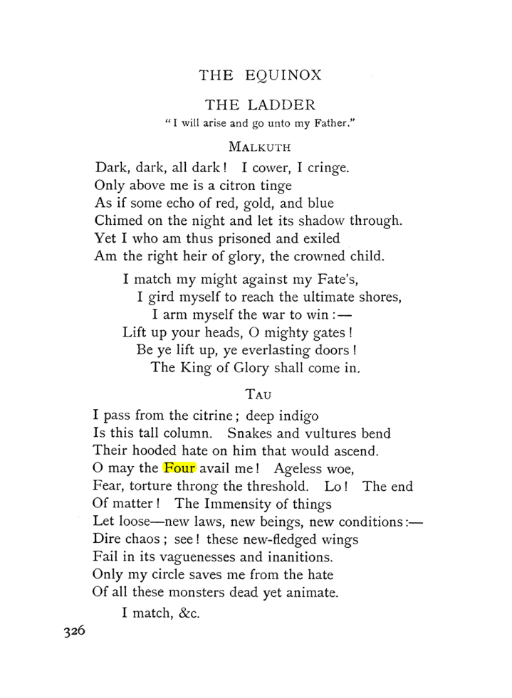 Original scan of The Equinox (Volume I, Number II), PDF page 334
