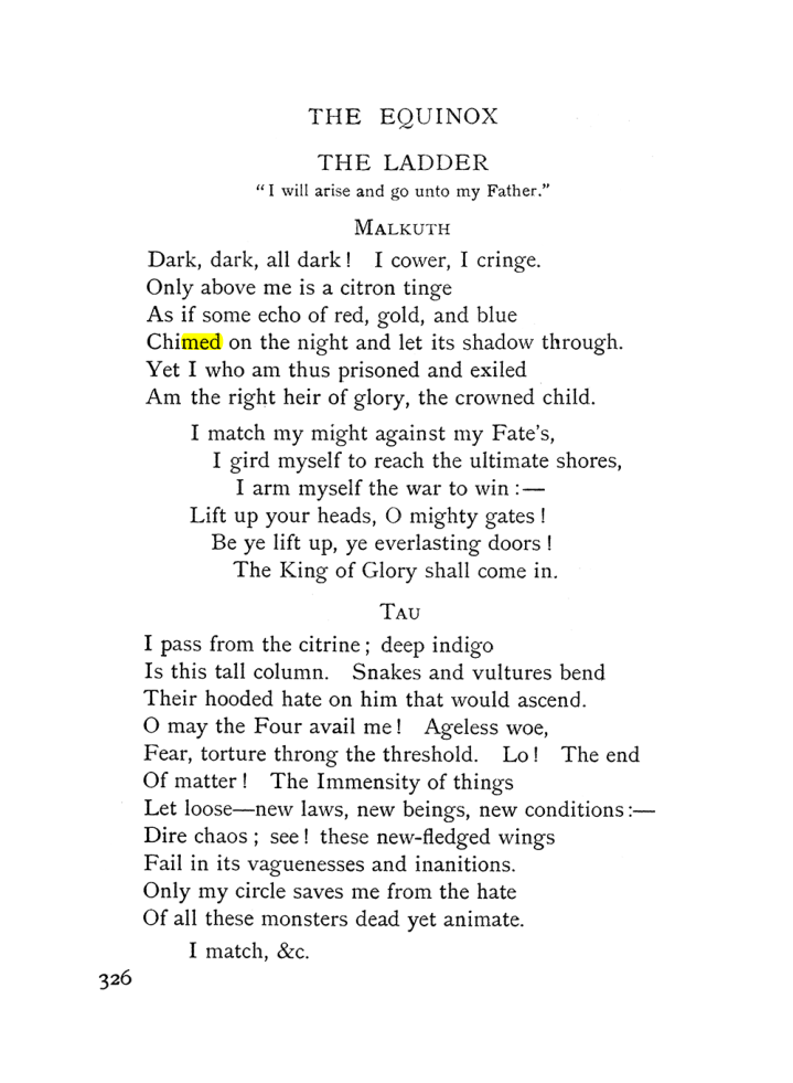 Original scan of The Equinox (Volume I, Number II), PDF page 334