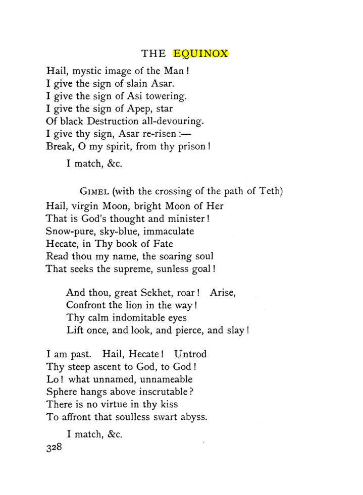 Original scan of The Equinox (Volume I, Number II), PDF page 336