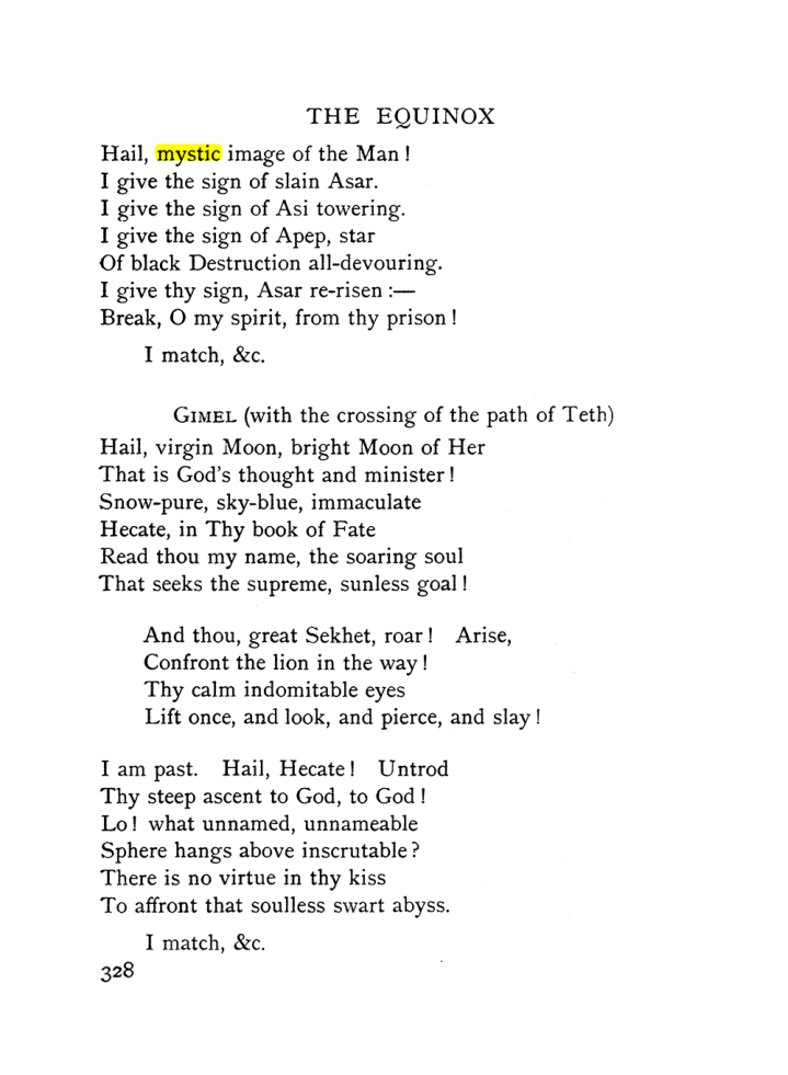 Original scan of The Equinox (Volume I, Number II), PDF page 336