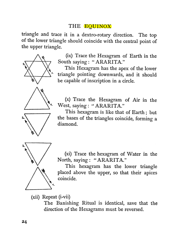 Original scan of The Equinox (Volume I, Number II), PDF page 34