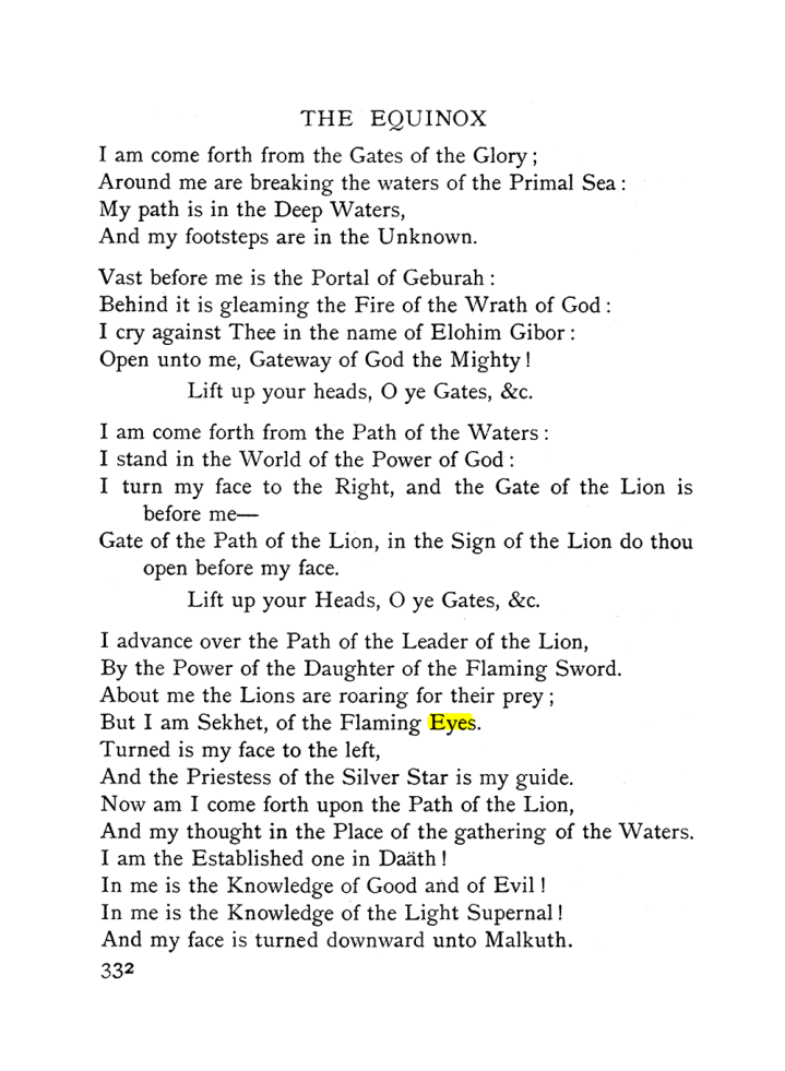 Original scan of The Equinox (Volume I, Number II), PDF page 340