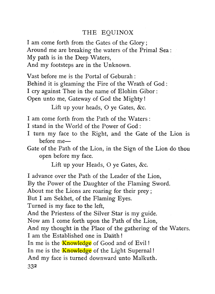 Original scan of The Equinox (Volume I, Number II), PDF page 340