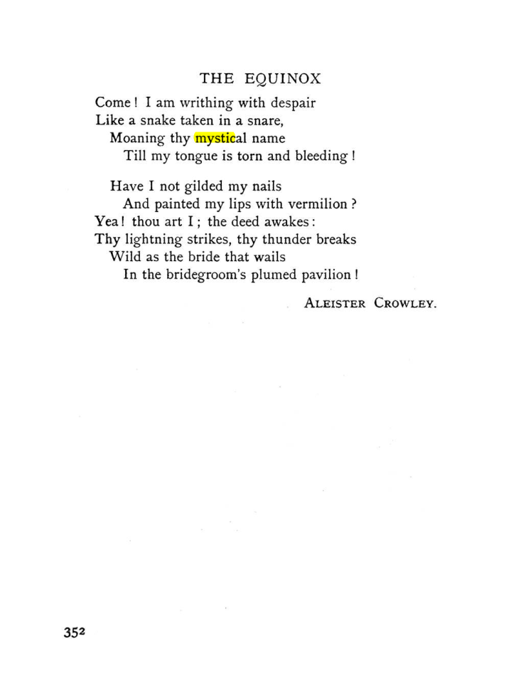 Original scan of The Equinox (Volume I, Number II), PDF page 360