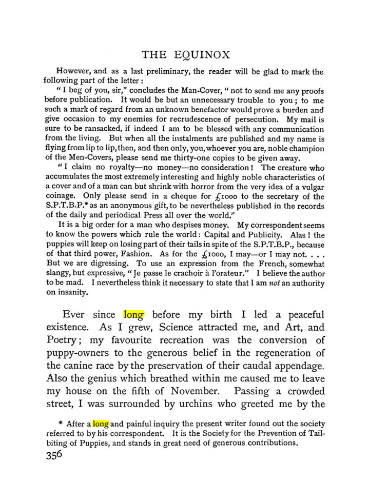 Original scan of The Equinox (Volume I, Number II), PDF page 364