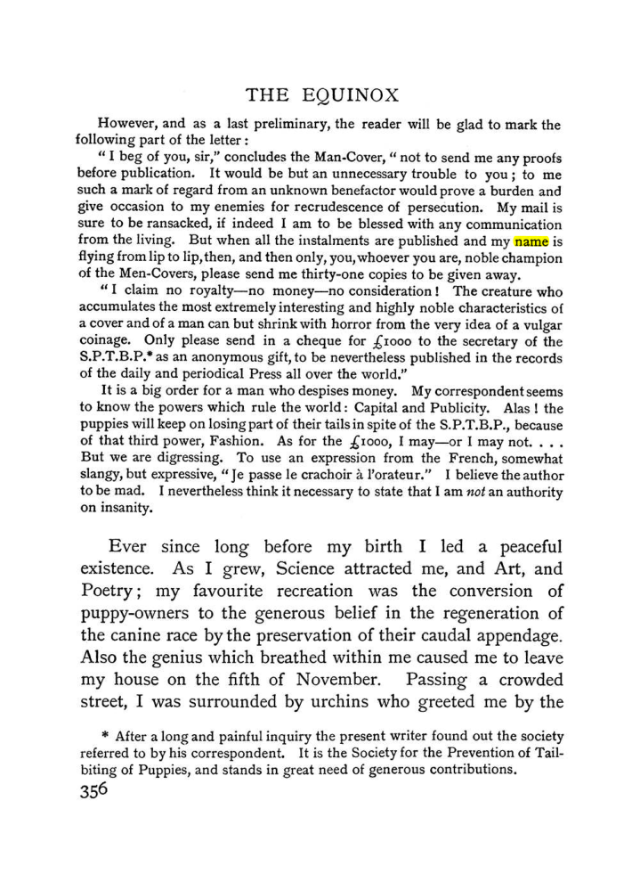 Original scan of The Equinox (Volume I, Number II), PDF page 364