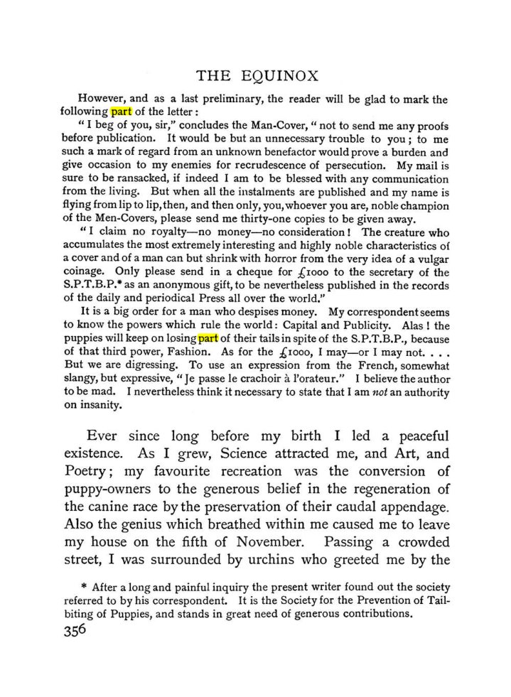 Original scan of The Equinox (Volume I, Number II), PDF page 364