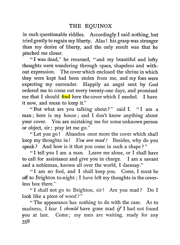 Original scan of The Equinox (Volume I, Number II), PDF page 366