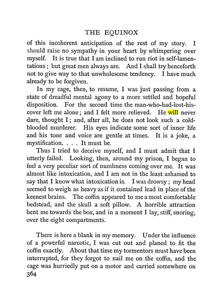 Original scan of The Equinox (Volume I, Number II), PDF page 372