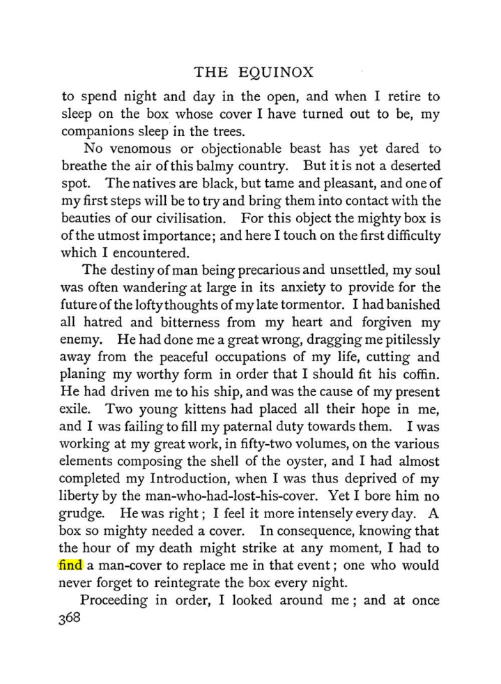Original scan of The Equinox (Volume I, Number II), PDF page 376