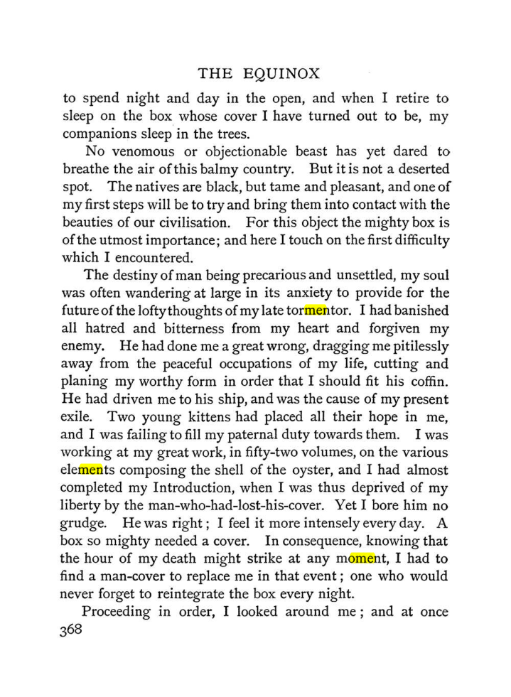 Original scan of The Equinox (Volume I, Number II), PDF page 376