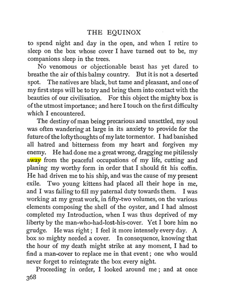 Original scan of The Equinox (Volume I, Number II), PDF page 376