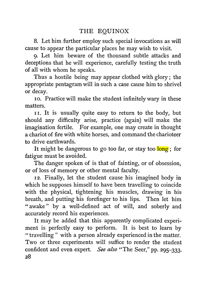 Original scan of The Equinox (Volume I, Number II), PDF page 38