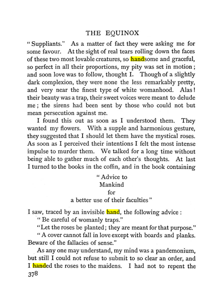 Original scan of The Equinox (Volume I, Number II), PDF page 386