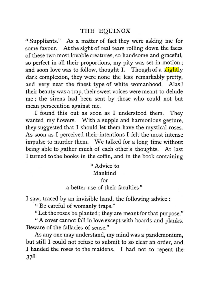 Original scan of The Equinox (Volume I, Number II), PDF page 386