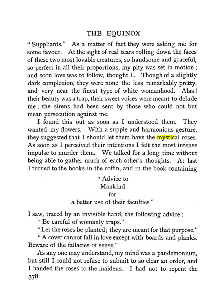 Original scan of The Equinox (Volume I, Number II), PDF page 386