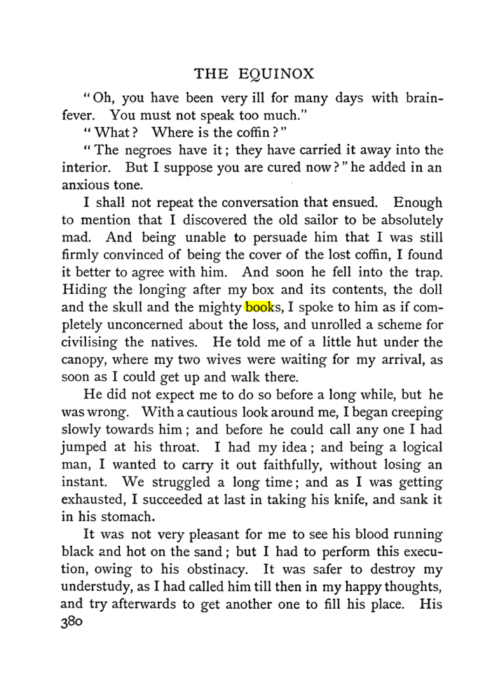 Original scan of The Equinox (Volume I, Number II), PDF page 388