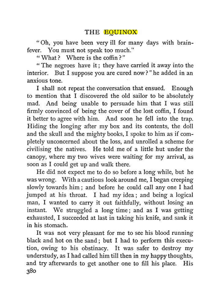 Original scan of The Equinox (Volume I, Number II), PDF page 388