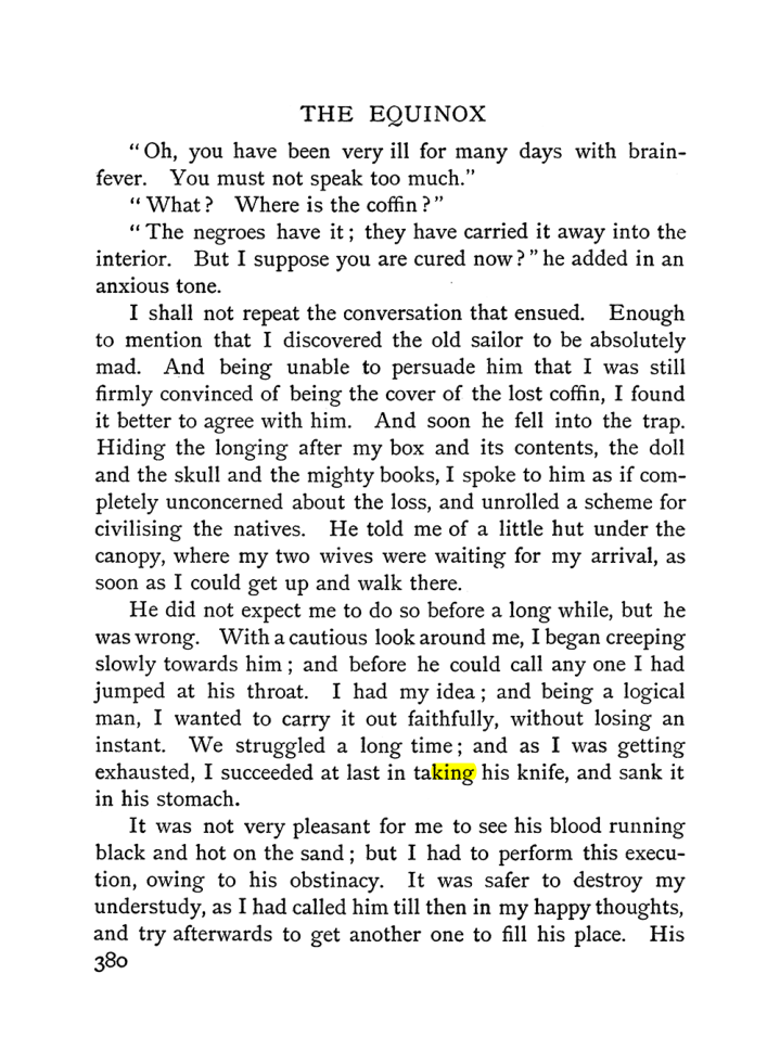 Original scan of The Equinox (Volume I, Number II), PDF page 388