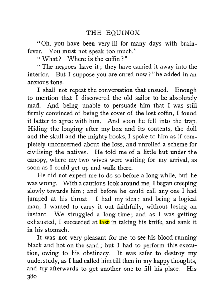 Original scan of The Equinox (Volume I, Number II), PDF page 388