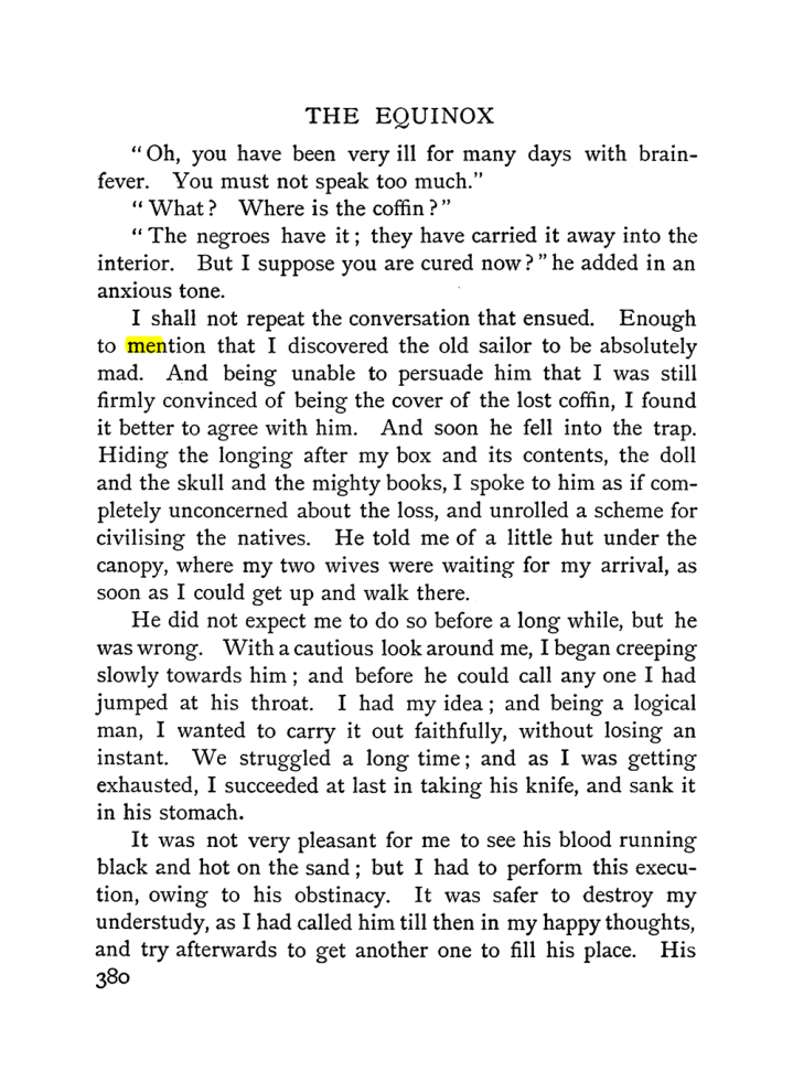 Original scan of The Equinox (Volume I, Number II), PDF page 388