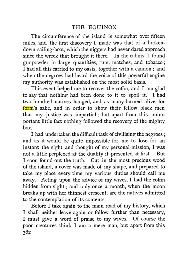 Original scan of The Equinox (Volume I, Number II), PDF page 390