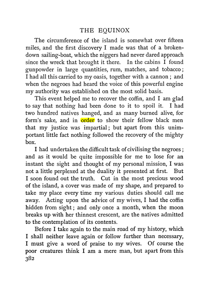 Original scan of The Equinox (Volume I, Number II), PDF page 390