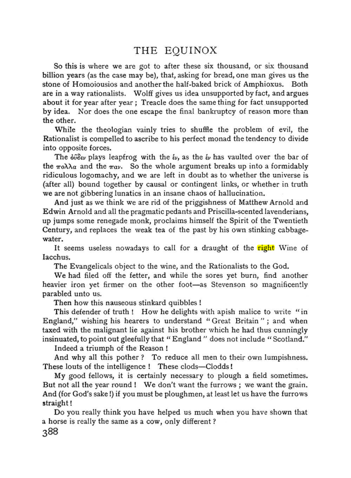 Original scan of The Equinox (Volume I, Number II), PDF page 396