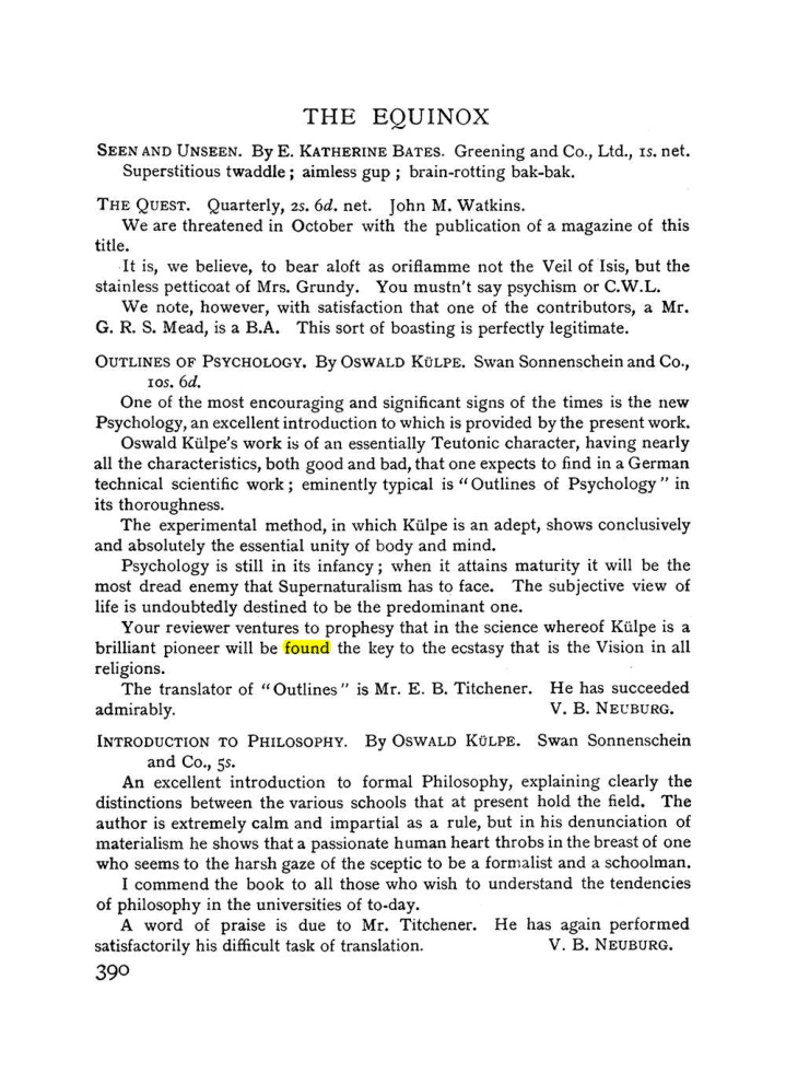 Original scan of The Equinox (Volume I, Number II), PDF page 398