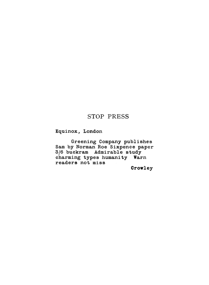 Original scan of The Equinox (Volume I, Number II), PDF page 407