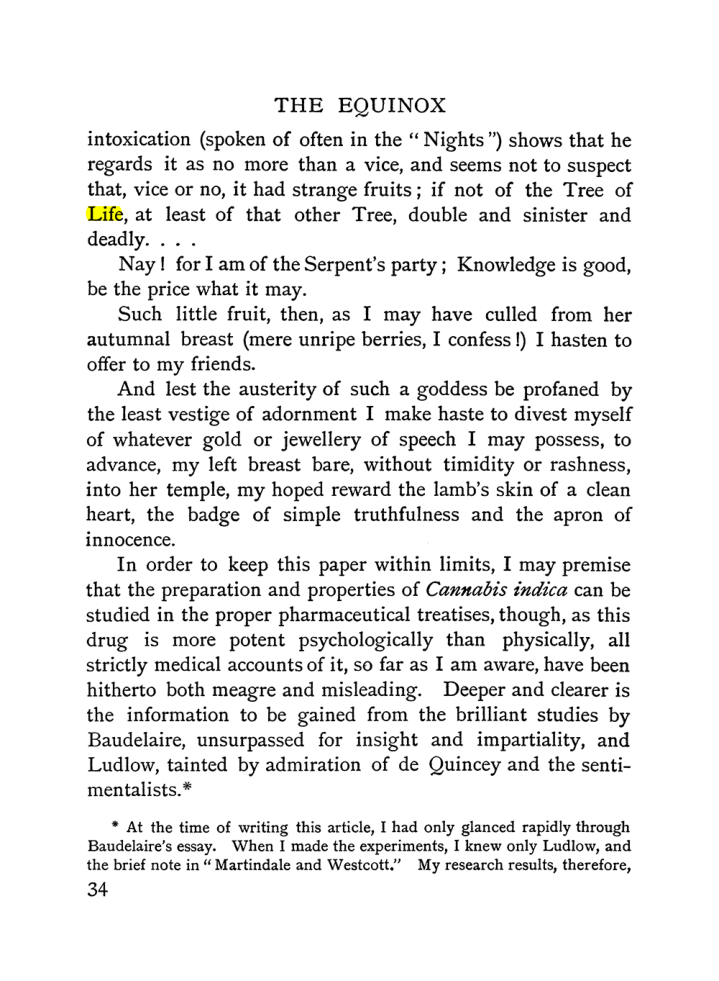 Original scan of The Equinox (Volume I, Number II), PDF page 44
