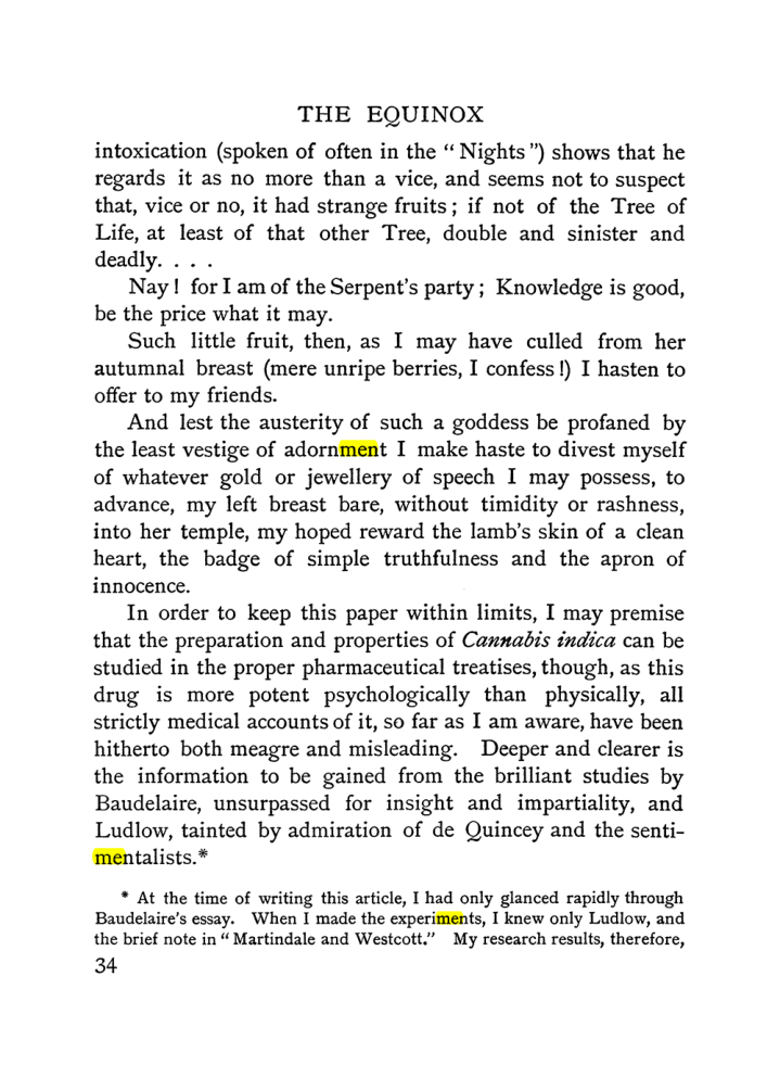 Original scan of The Equinox (Volume I, Number II), PDF page 44