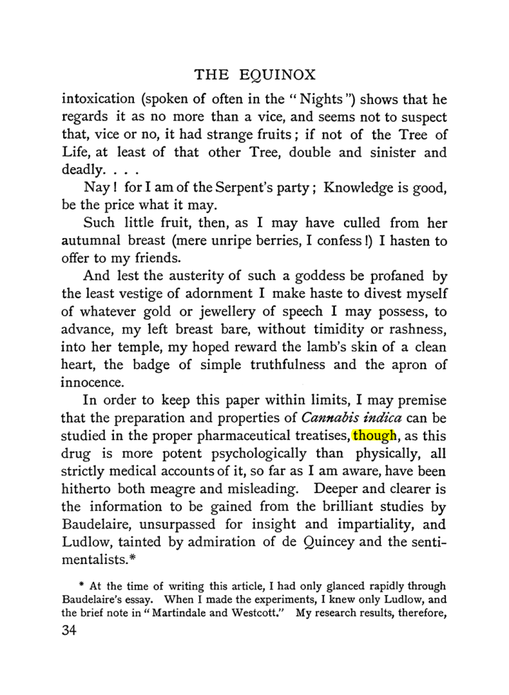 Original scan of The Equinox (Volume I, Number II), PDF page 44