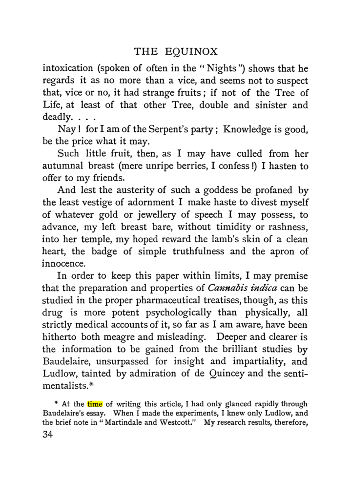 Original scan of The Equinox (Volume I, Number II), PDF page 44