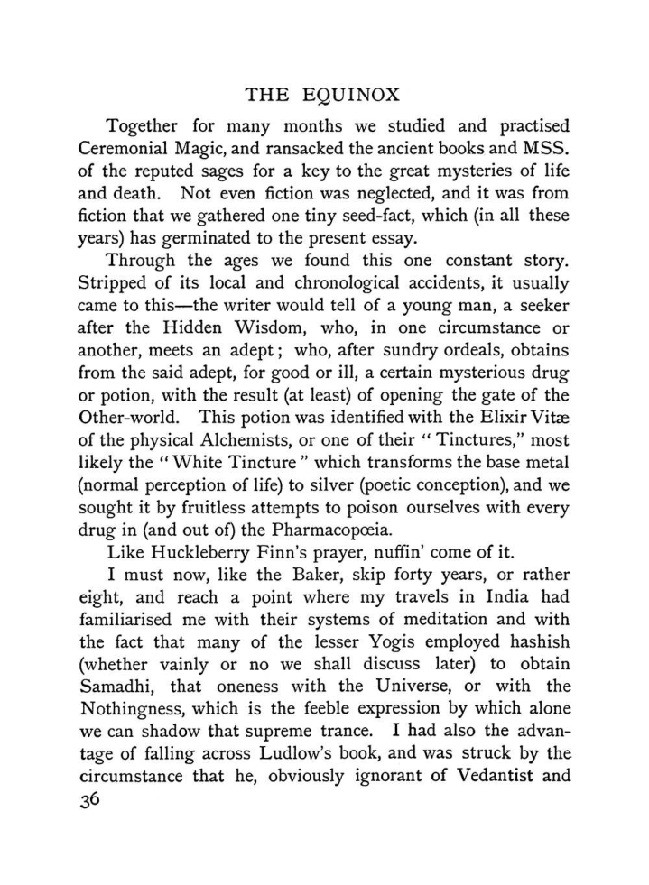 Original scan of The Equinox (Volume I, Number II), PDF page 46