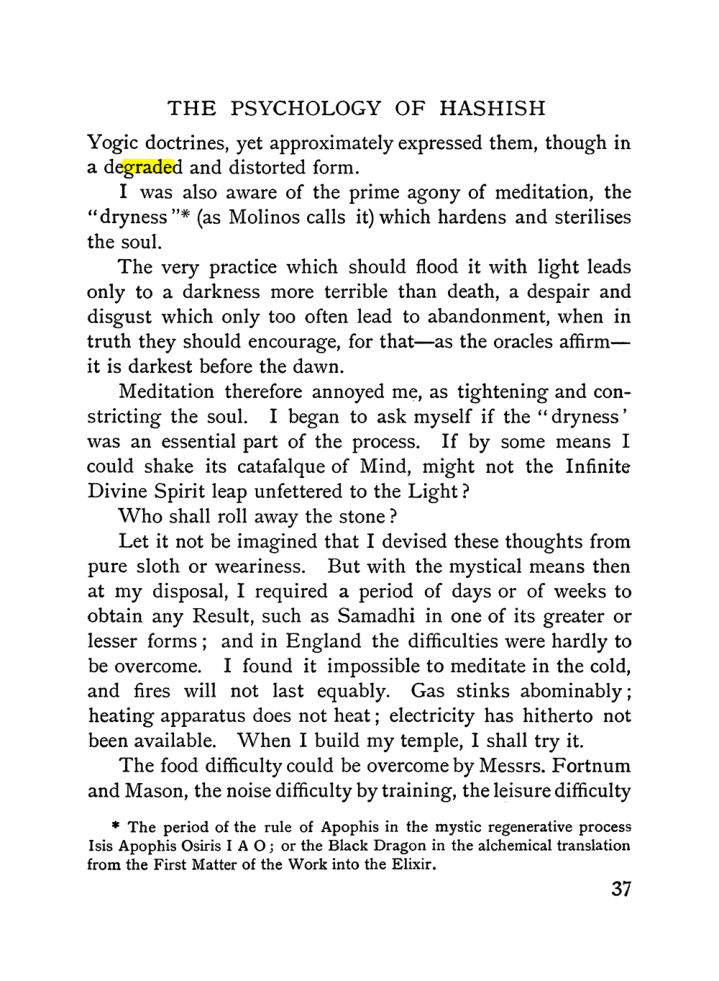Original scan of The Equinox (Volume I, Number II), PDF page 47