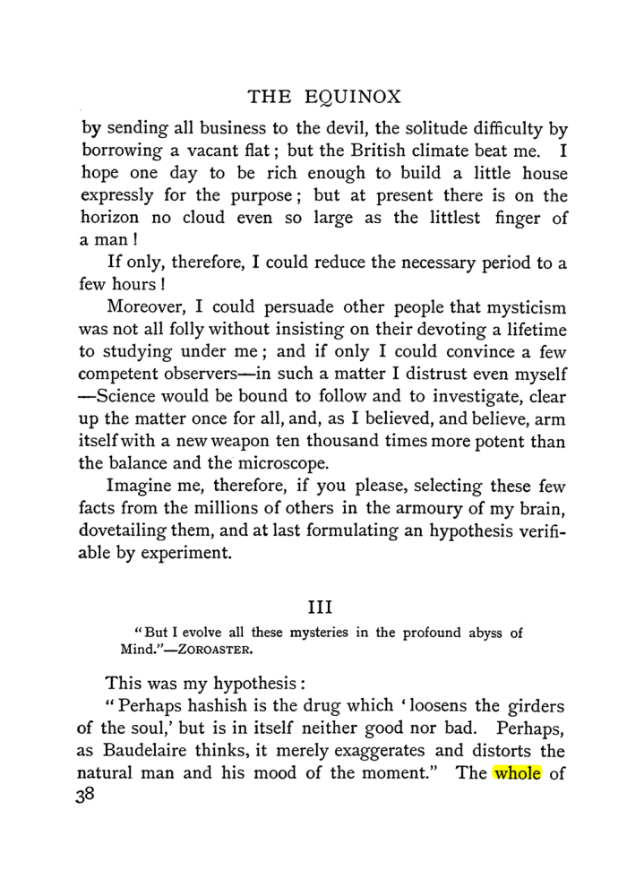 Original scan of The Equinox (Volume I, Number II), PDF page 48