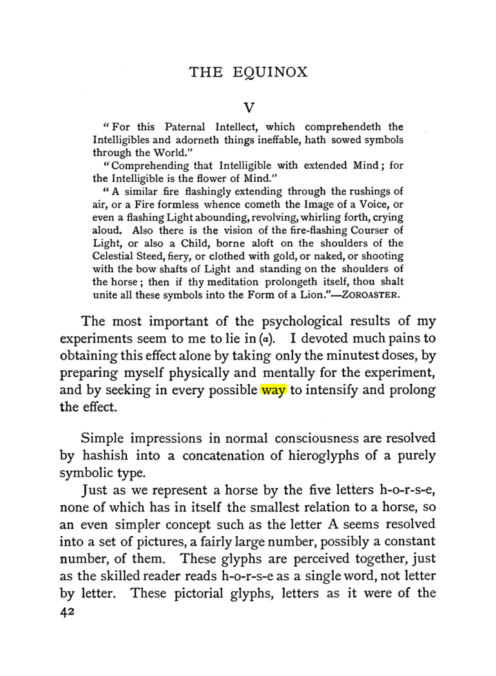 Original scan of The Equinox (Volume I, Number II), PDF page 52