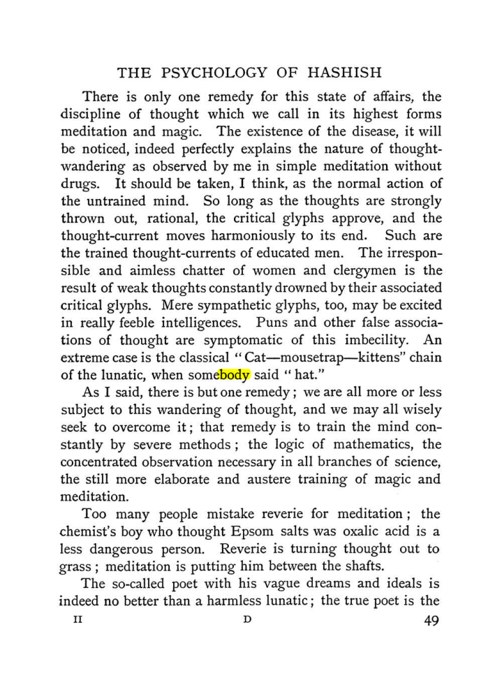 Original scan of The Equinox (Volume I, Number II), PDF page 59