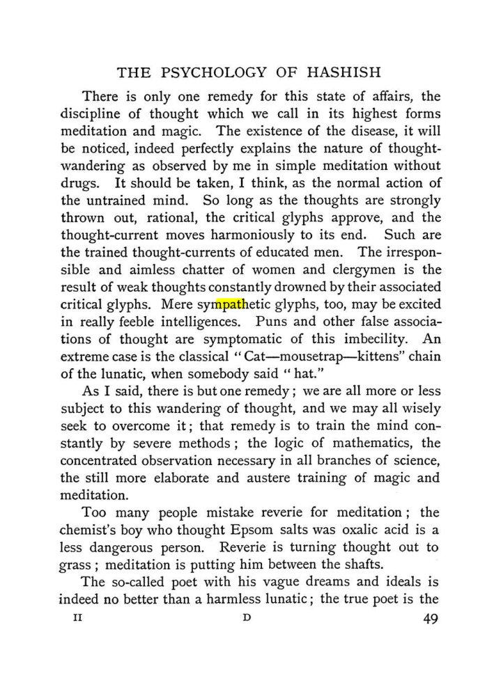 Original scan of The Equinox (Volume I, Number II), PDF page 59