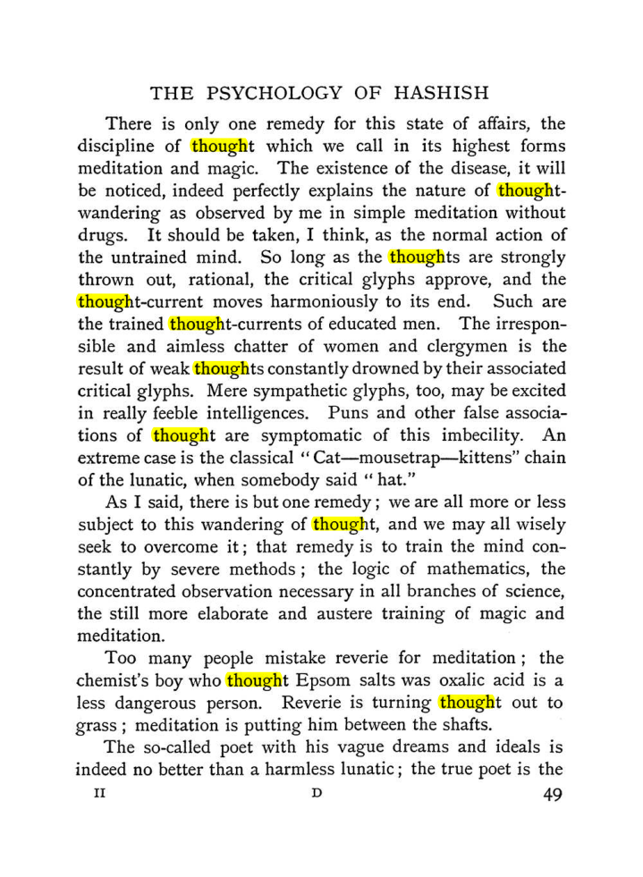 Original scan of The Equinox (Volume I, Number II), PDF page 59