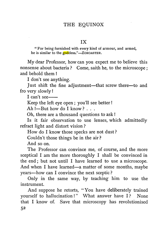 Original scan of The Equinox (Volume I, Number II), PDF page 62