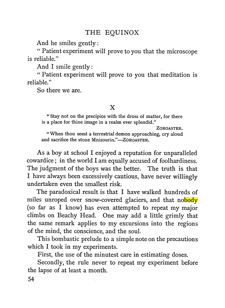 Original scan of The Equinox (Volume I, Number II), PDF page 64